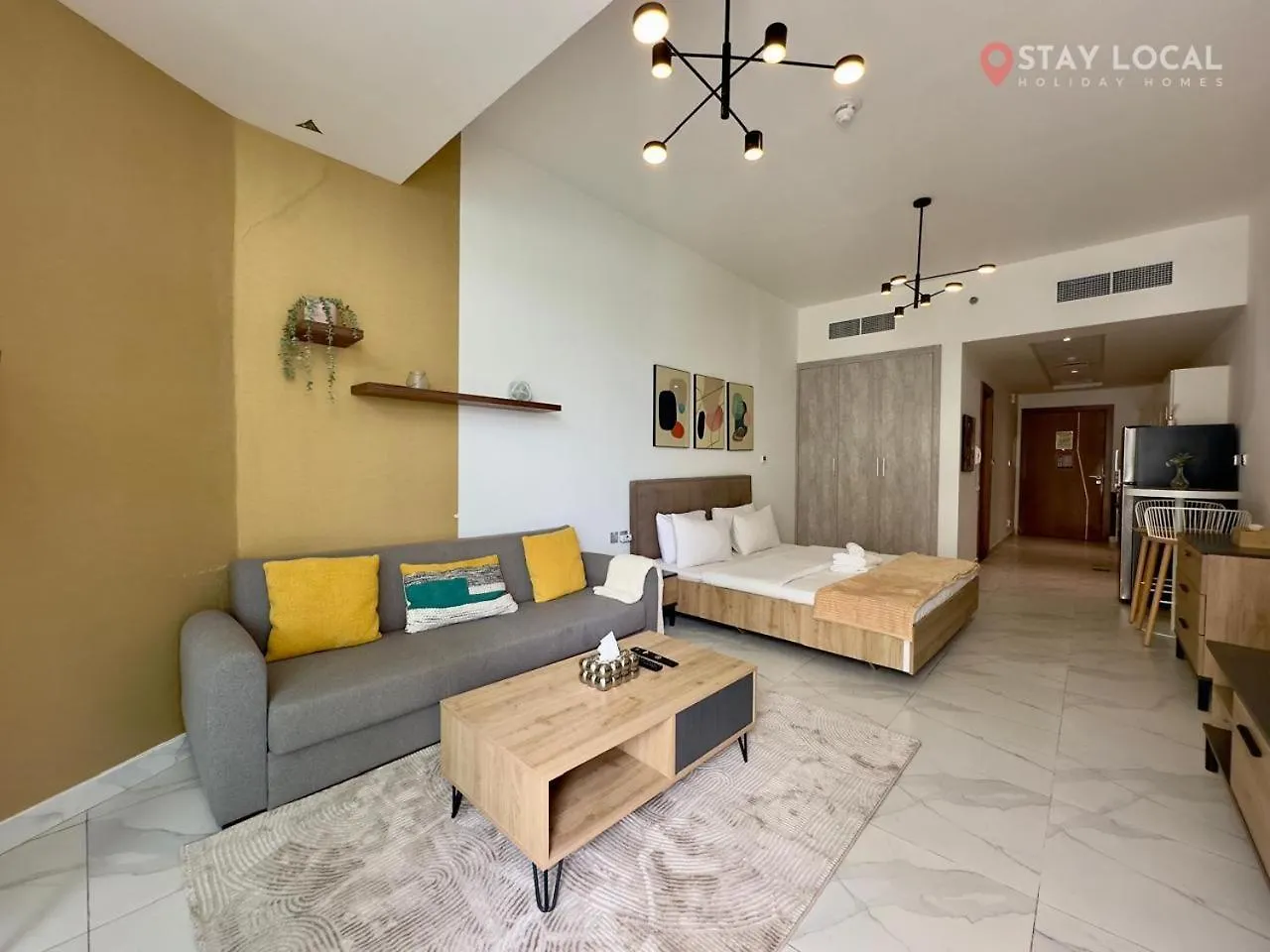 Appartamento Iconic Studio Canal & Burj View Central, Scenic Serene Dubai