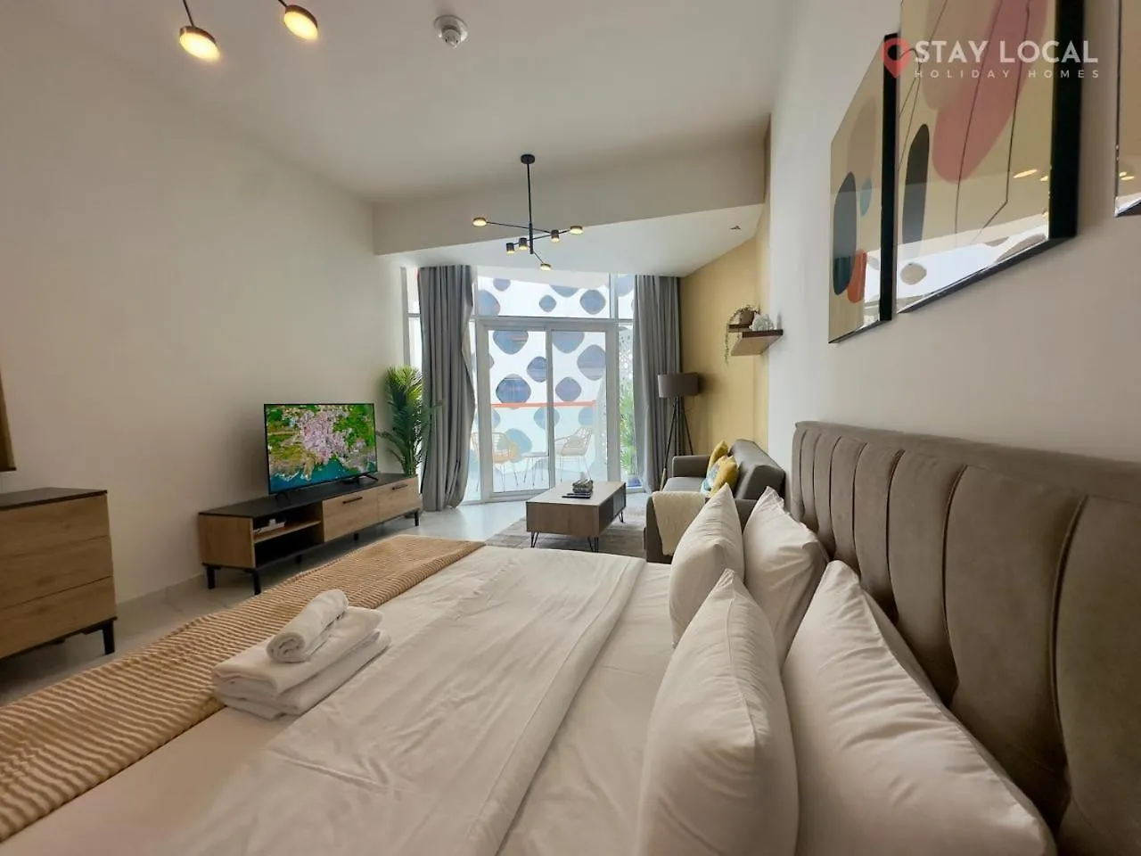 Appartamento Iconic Studio Canal & Burj View Central, Scenic Serene Dubai